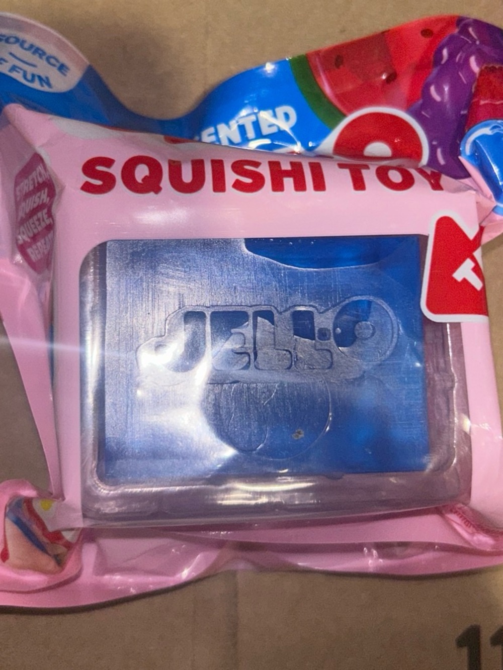 Squishi Toy Blue Kids Squishy Stress Toy - Unbranded